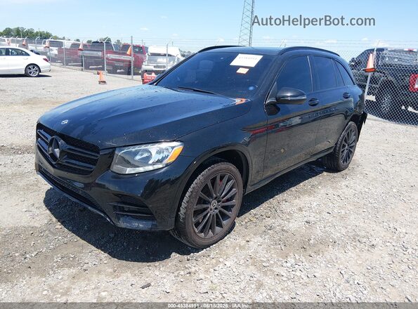 WDC0G4JB2JF400752 2018 MERCEDES-BENZ GLC 300 Черный Передняя левая четверть