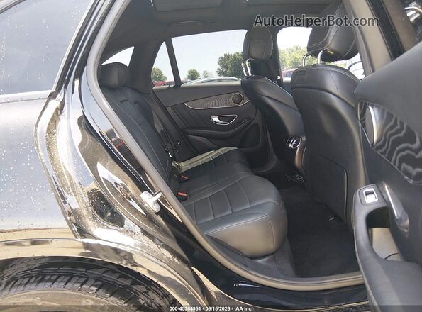 WDC0G4JB2JF400752 2018 MERCEDES-BENZ GLC 300 Черный Вид наклейки с VIN-кодом
