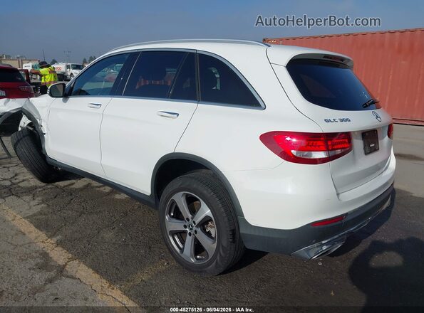 WDC0G4JB2KV144524 2019 MERCEDES-BENZ GLC 300 White Trasero izquierdo