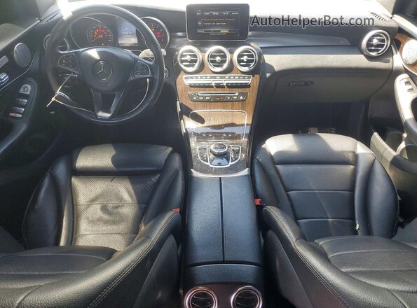 WDC0G4JB3HF193315 2017 MERCEDES-BENZ GLC-CLASS White წინა პანელის ხედი