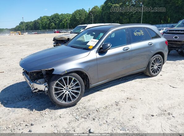 WDC0G4JB3JV054474 2018 MERCEDES-BENZ GLC 300 Gray Front left