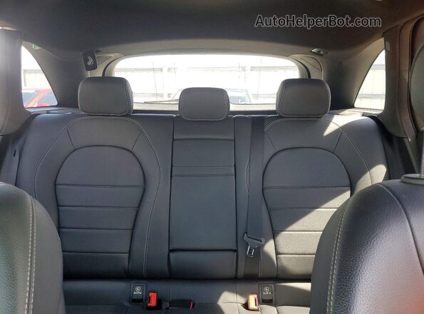 WDC0G4JB3JV065765 2018 MERCEDES-BENZ GLC-CLASS Gray Вид задніх сидінь