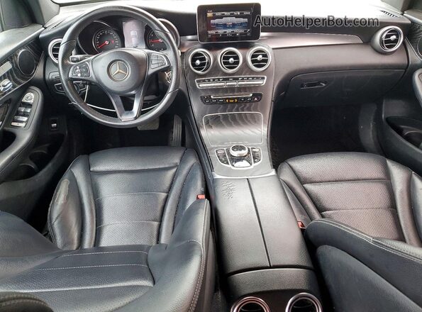 WDC0G4JB3JV068519 2018 MERCEDES-BENZ GLC-CLASS White Dashboard view