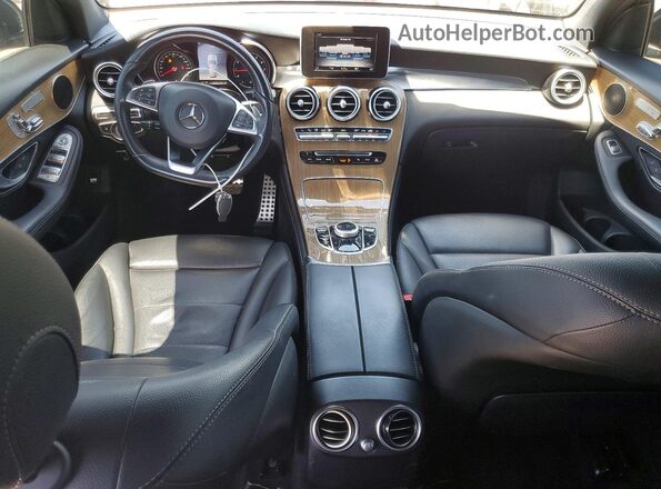 WDC0G4JB3JV069010 2018 MERCEDES-BENZ GLC-CLASS Black წინა პანელის ხედი