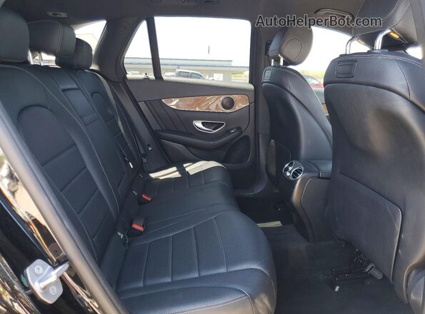 WDC0G4JB3JV069010 2018 MERCEDES-BENZ GLC-CLASS Black უკანა სავარძლების ხედი