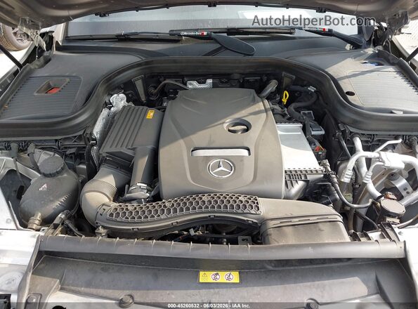 WDC0G4JB3KV186443 2019 MERCEDES-BENZ GLC 300 Gray Rear view