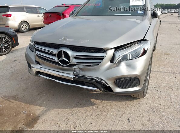 WDC0G4JB3KV186443 2019 MERCEDES-BENZ GLC 300 Gray Front view