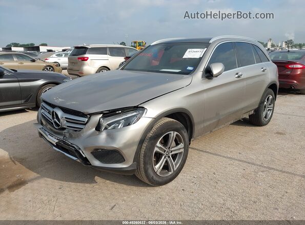 WDC0G4JB3KV186443 2019 MERCEDES-BENZ GLC 300 Gray Front left
