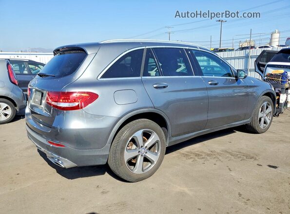 WDC0G4JB4HF195753 2017 MERCEDES-BENZ GLC-CLASS Gray Tył prawy