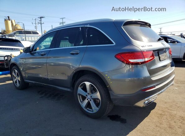 WDC0G4JB4HF195753 2017 MERCEDES-BENZ GLC-CLASS Gray Tył lewy
