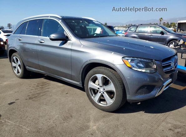 WDC0G4JB4HF195753 2017 MERCEDES-BENZ GLC-CLASS Gray Przód prawy