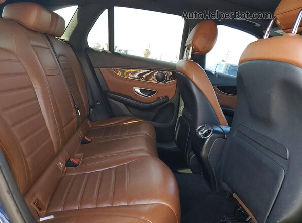 WDC0G4JB4HF197289 2017 MERCEDES-BENZ GLC-CLASS Синий Вид задней части салона