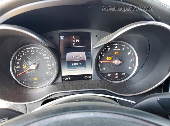 WDC0G4JB4HF197289 2017 MERCEDES-BENZ GLC-CLASS Синий Вид щитка приборов