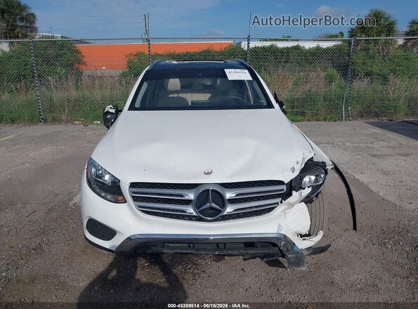 WDC0G4JB4HF205570 2017 MERCEDES-BENZ GLC 300 White ხელსაწყოთა პანელის ხედი