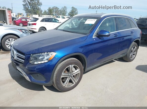 WDC0G4JB4JV062843 2018 MERCEDES-BENZ GLC 300 Blue 