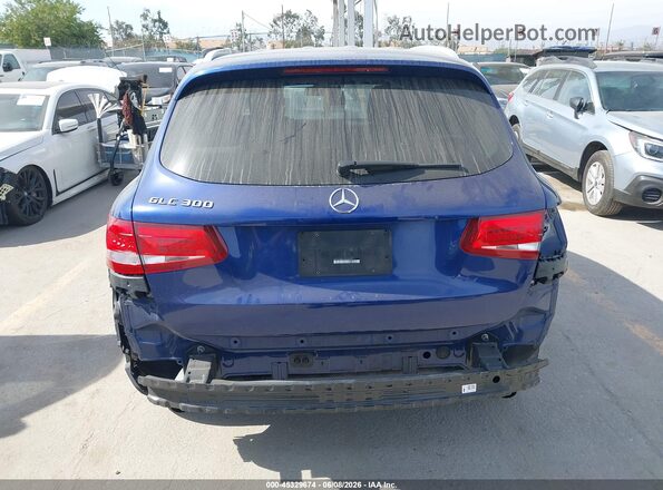 WDC0G4JB4JV062843 2018 MERCEDES-BENZ GLC 300 Blue 