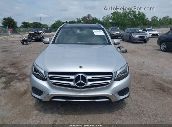 WDC0G4JB4JV064124 2018 MERCEDES-BENZ GLC 300 Серебряный Вид щитка приборов