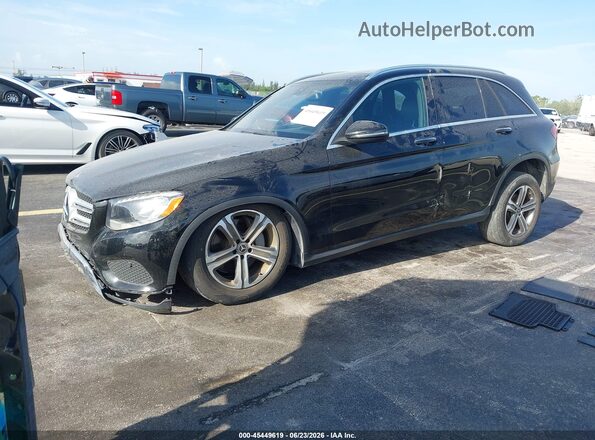 WDC0G4JB4JV081151 2018 MERCEDES-BENZ GLC 300 Черный Передняя левая четверть