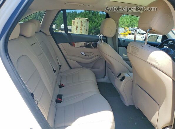 WDC0G4JB4KV162510 2019 MERCEDES-BENZ GLC-CLASS White Vista de los asientos traseros