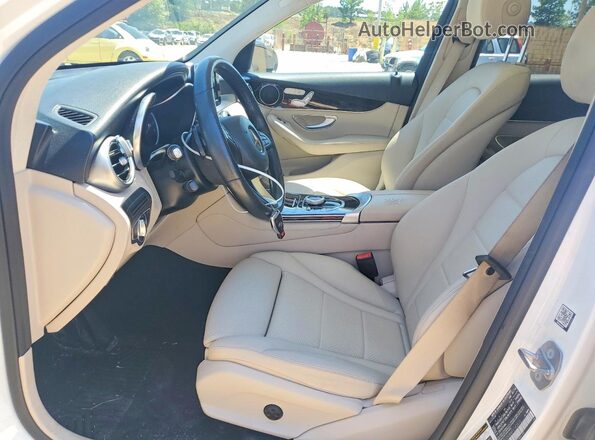 WDC0G4JB4KV162510 2019 MERCEDES-BENZ GLC-CLASS White Vista interior delantera