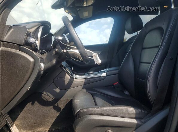 WDC0G4JB4KV167111 2019 MERCEDES-BENZ GLC-CLASS Black წინა სალონის ხედი