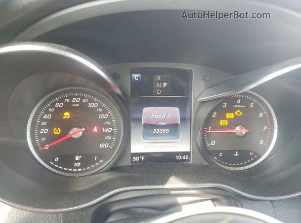 WDC0G4JB4KV167111 2019 MERCEDES-BENZ GLC-CLASS Black ხელსაწყოთა პანელის ხედი