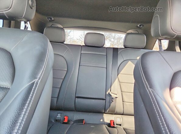 WDC0G4JB4KV167111 2019 MERCEDES-BENZ GLC-CLASS Black უკანა სავარძლების ხედი