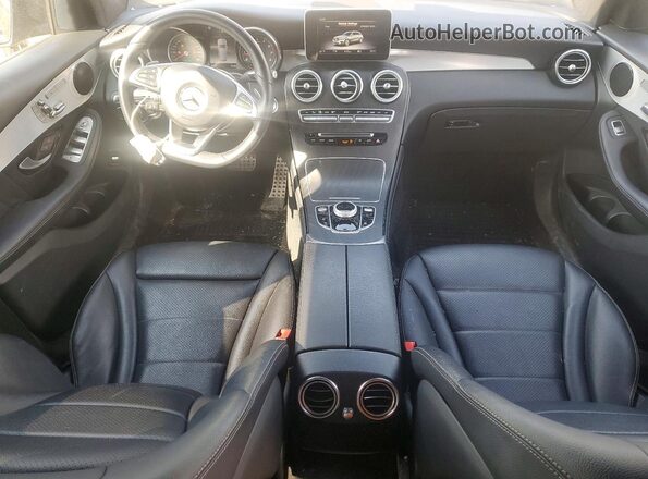 WDC0G4JB4KV167111 2019 MERCEDES-BENZ GLC-CLASS Black წინა პანელის ხედი