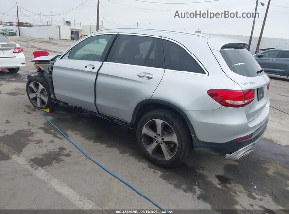 WDC0G4JB5HF127297 2017 MERCEDES-BENZ GLC 300 Silver Trasero izquierdo