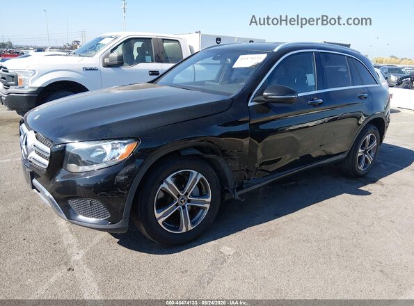 WDC0G4JB5JV034176 2018 MERCEDES-BENZ GLC 300 Black Առջևի ձախ երեք քառորդ տեսարան
