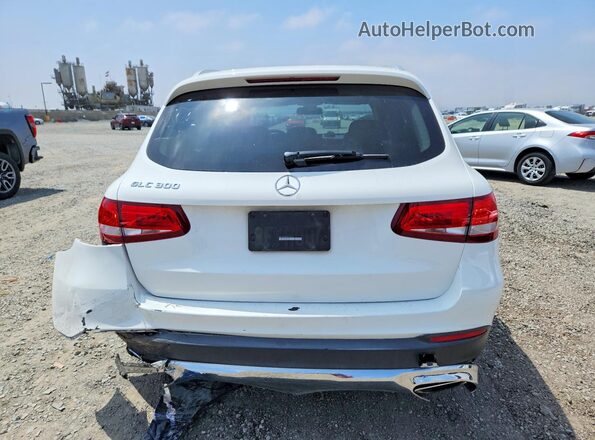 WDC0G4JB5JV035196 2018 MERCEDES-BENZ GLC-CLASS White Вид ззаду