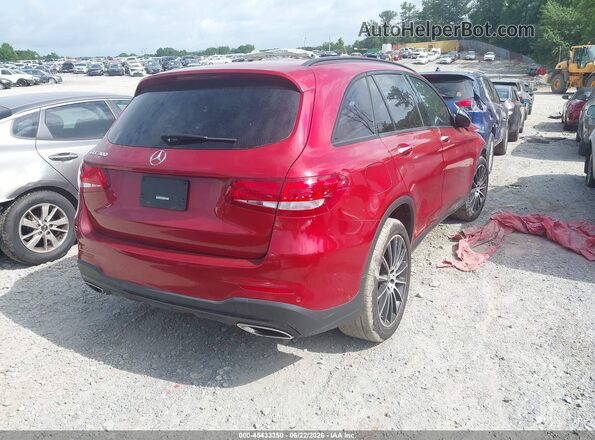 WDC0G4JB5KV121187 2019 MERCEDES-BENZ GLC 300 Красный Задняя правая четверть