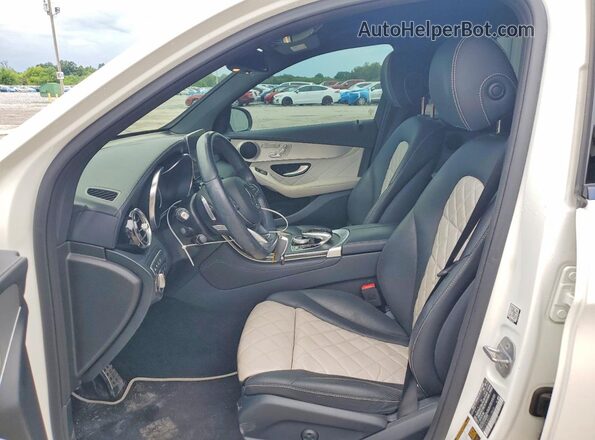 WDC0G4JB5KV138636 2019 MERCEDES-BENZ GLC-CLASS White Սալոնի դիմացի տեսք