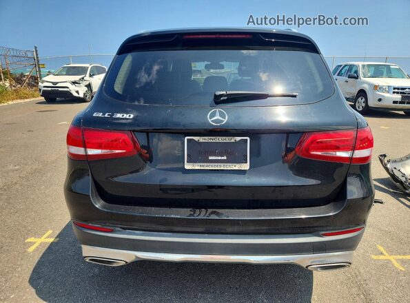 WDC0G4JB6JV015796 2018 MERCEDES-BENZ GLC-CLASS Black Вид ззаду