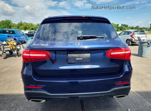 WDC0G4JB6KV175355 2019 MERCEDES-BENZ GLC-CLASS Blue Вид ззаду