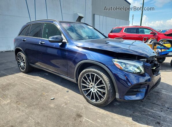 WDC0G4JB6KV175355 2019 MERCEDES-BENZ GLC-CLASS Blue Передня права чверть