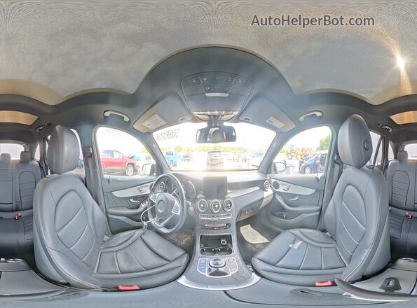 WDC0G4JB6KV175355 2019 MERCEDES-BENZ GLC-CLASS Blue Панорамний вид салону 360°