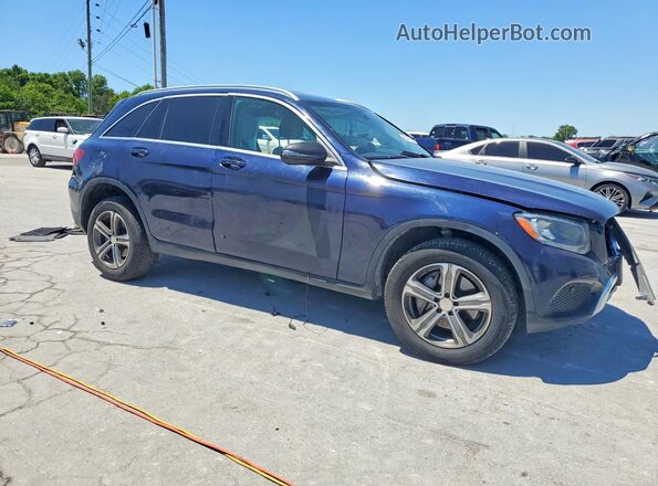 WDC0G4JB7GF022520 2016 MERCEDES-BENZ GLC-CLASS Синий Передняя правая четверть