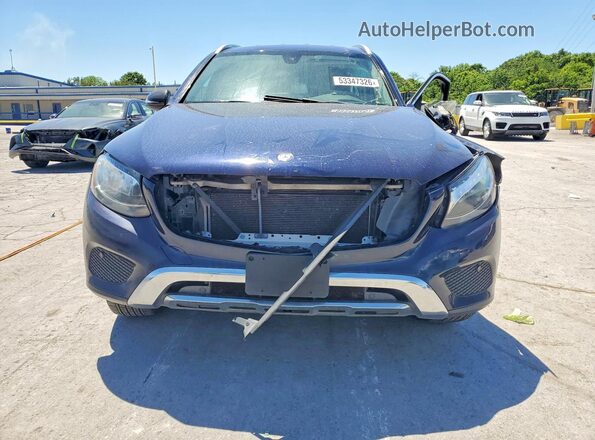 WDC0G4JB7GF022520 2016 MERCEDES-BENZ GLC-CLASS Синий Вид спереди