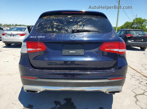 WDC0G4JB7GF022520 2016 MERCEDES-BENZ GLC-CLASS Синий Вид сзади