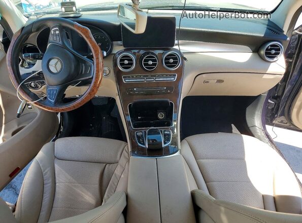 WDC0G4JB7GF022520 2016 MERCEDES-BENZ GLC-CLASS Синий Вид панели приборов
