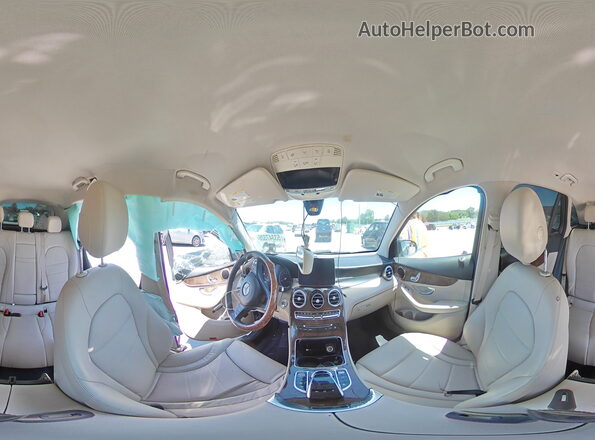 WDC0G4JB7GF022520 2016 MERCEDES-BENZ GLC-CLASS Синий Панорамный вид салона 360°