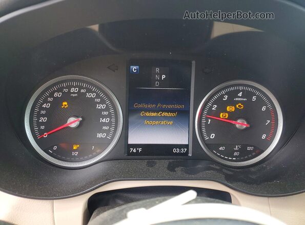 WDC0G4JB7GF086234 2016 MERCEDES-BENZ GLC-CLASS Black Vista del cuadro de instrumentos