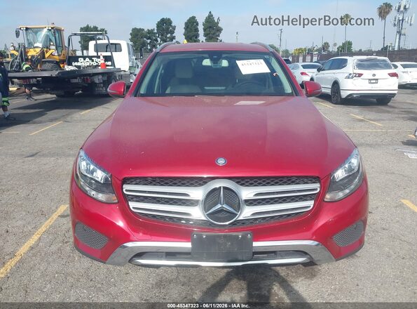 WDC0G4JB7HF132484 2017 MERCEDES-BENZ GLC 300 Red ხელსაწყოთა პანელის ხედი