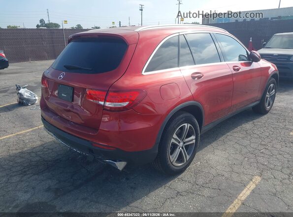 WDC0G4JB7HF132484 2017 MERCEDES-BENZ GLC 300 Red უკანა მარჯვენა
