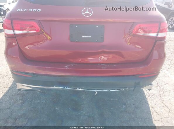 WDC0G4JB7HF132484 2017 MERCEDES-BENZ GLC 300 Red წინა ხედი