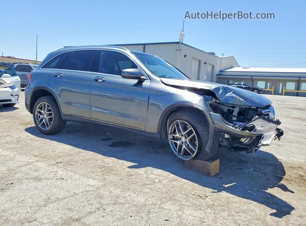 WDC0G4JB7HF135370 2017 MERCEDES-BENZ GLC-CLASS Gray წინა მარჯვენა