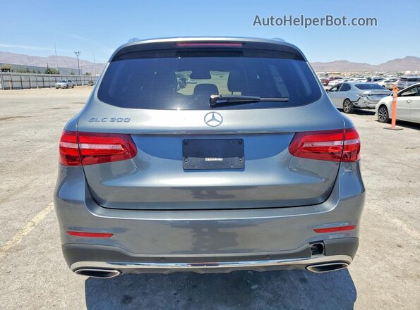 WDC0G4JB7HF135370 2017 MERCEDES-BENZ GLC-CLASS Gray უკანა ხედი