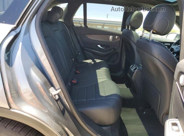 WDC0G4JB7HF135370 2017 MERCEDES-BENZ GLC-CLASS Gray უკანა სალონის ხედი