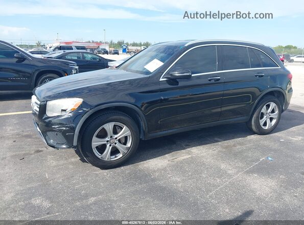 WDC0G4JB7HF137099 2017 MERCEDES-BENZ GLC 300 Черный Передняя левая четверть